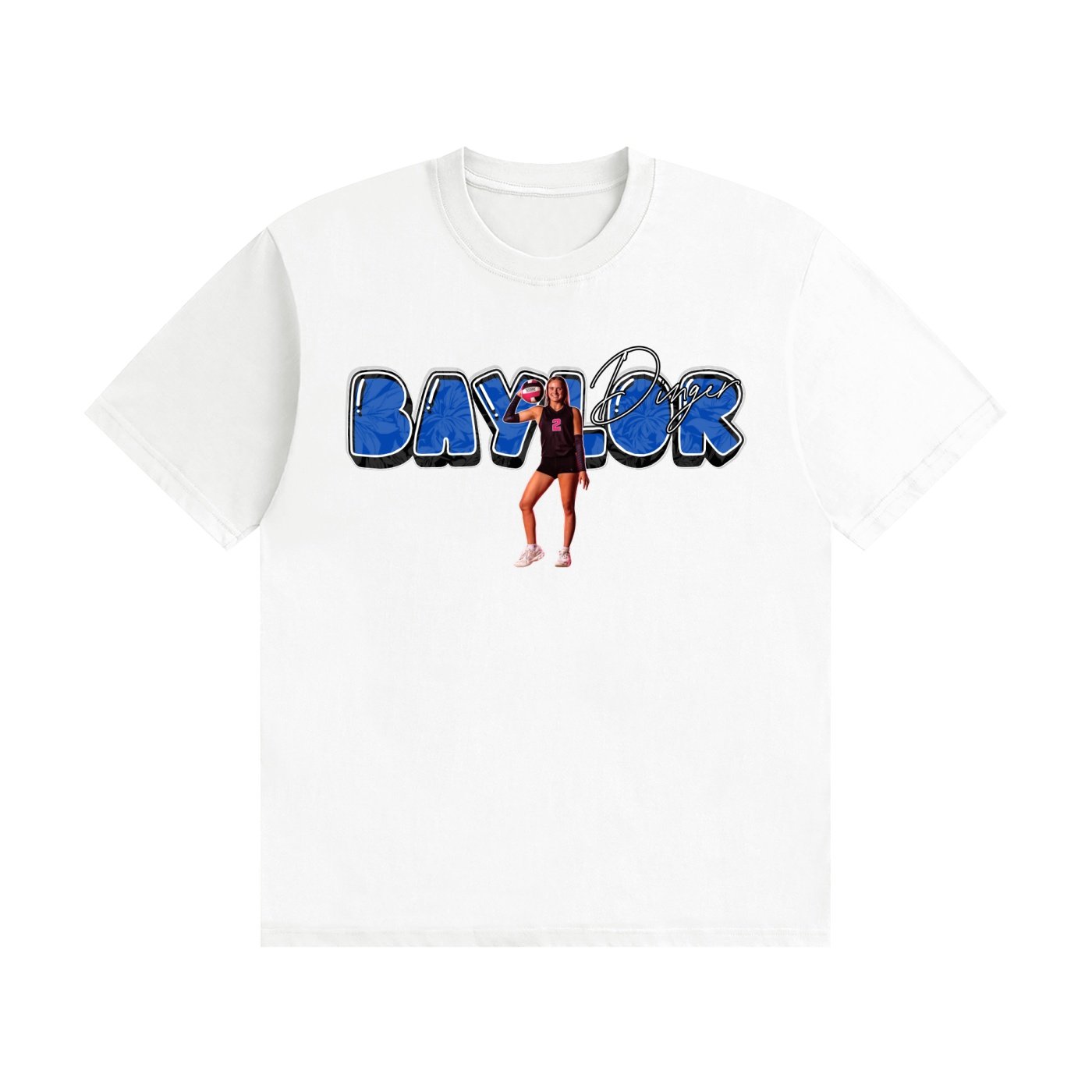 Baylor dinger Unisex Cotton T-Shirt - Image 2
