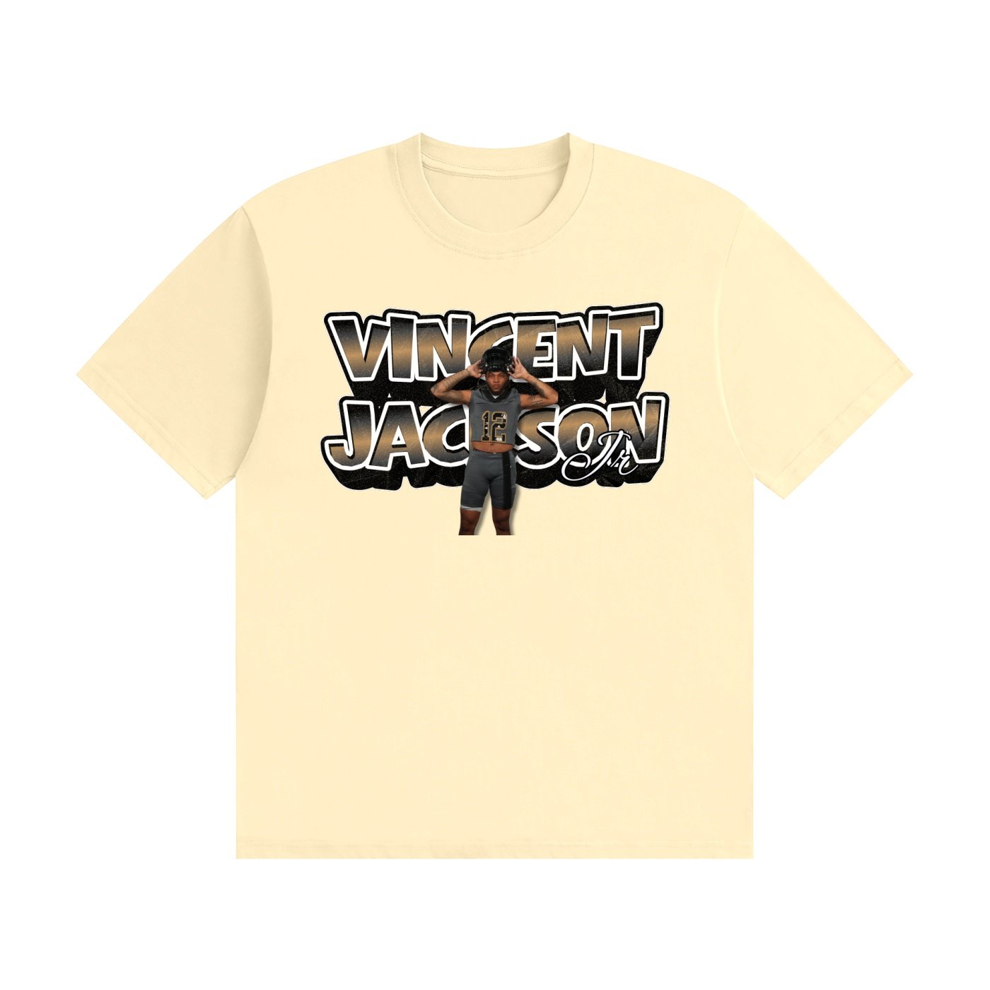 Vincent Jackson Jr Unisex Cotton T-Shirt - Image 3