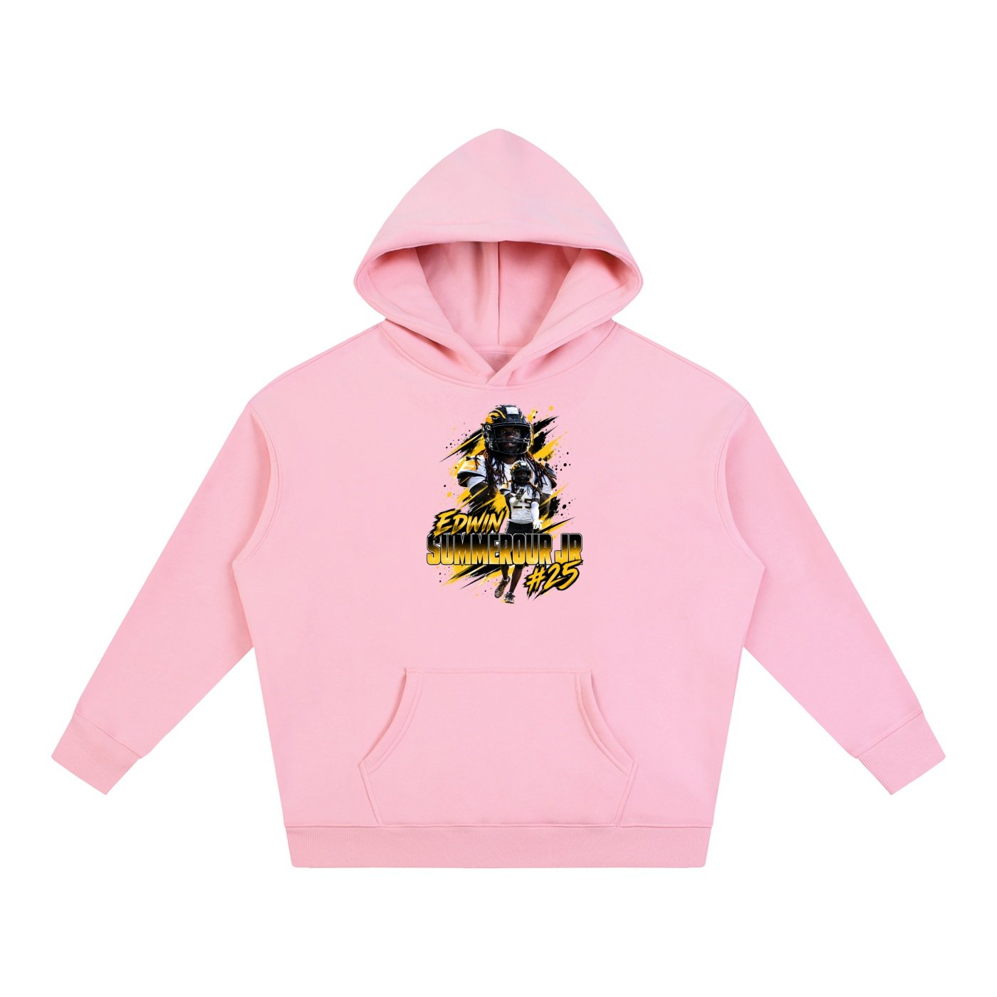 Edwin summerour jr Oversize Fleeced Hoodie - Image 5