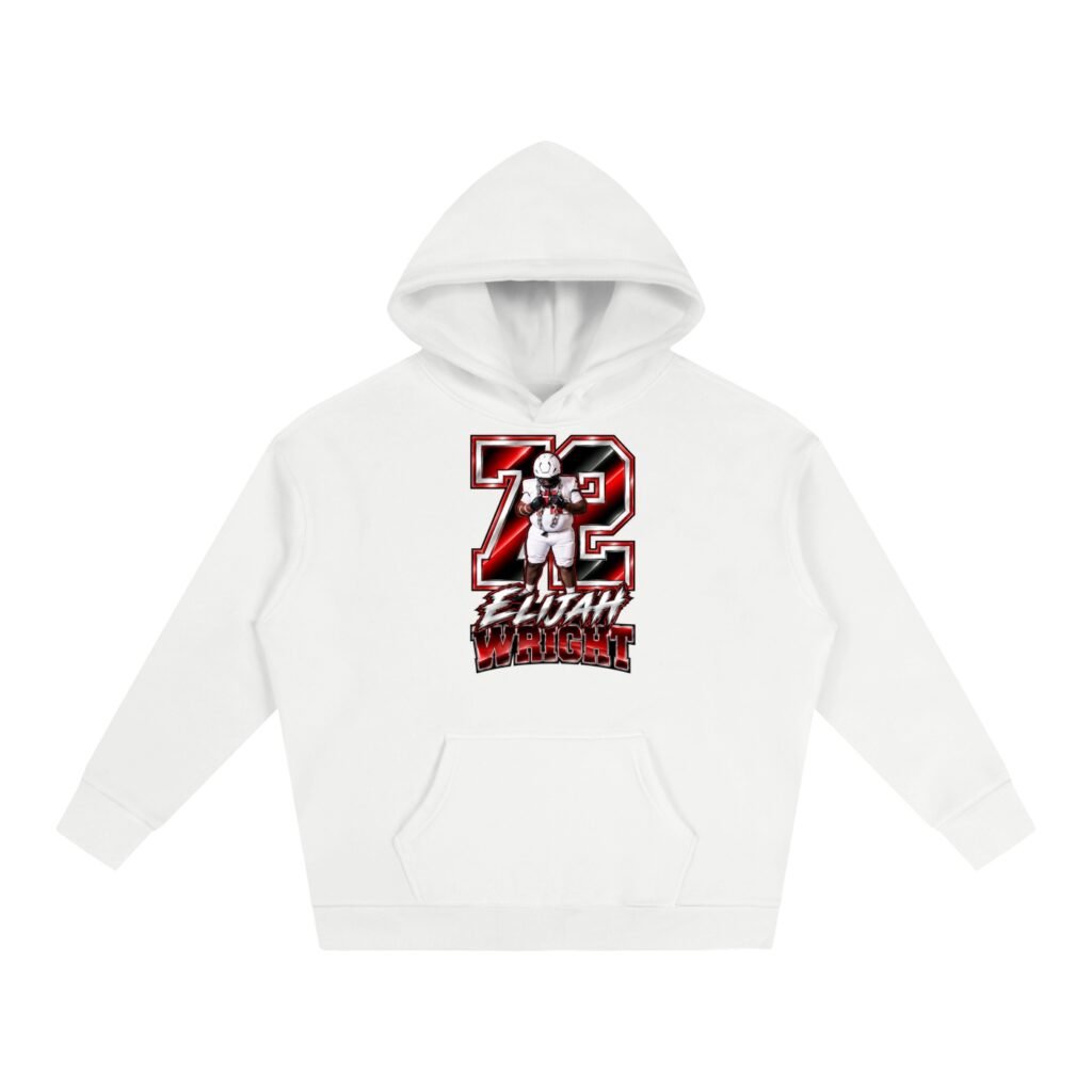Elijah Wright  Oversize Fleeced Hoodie