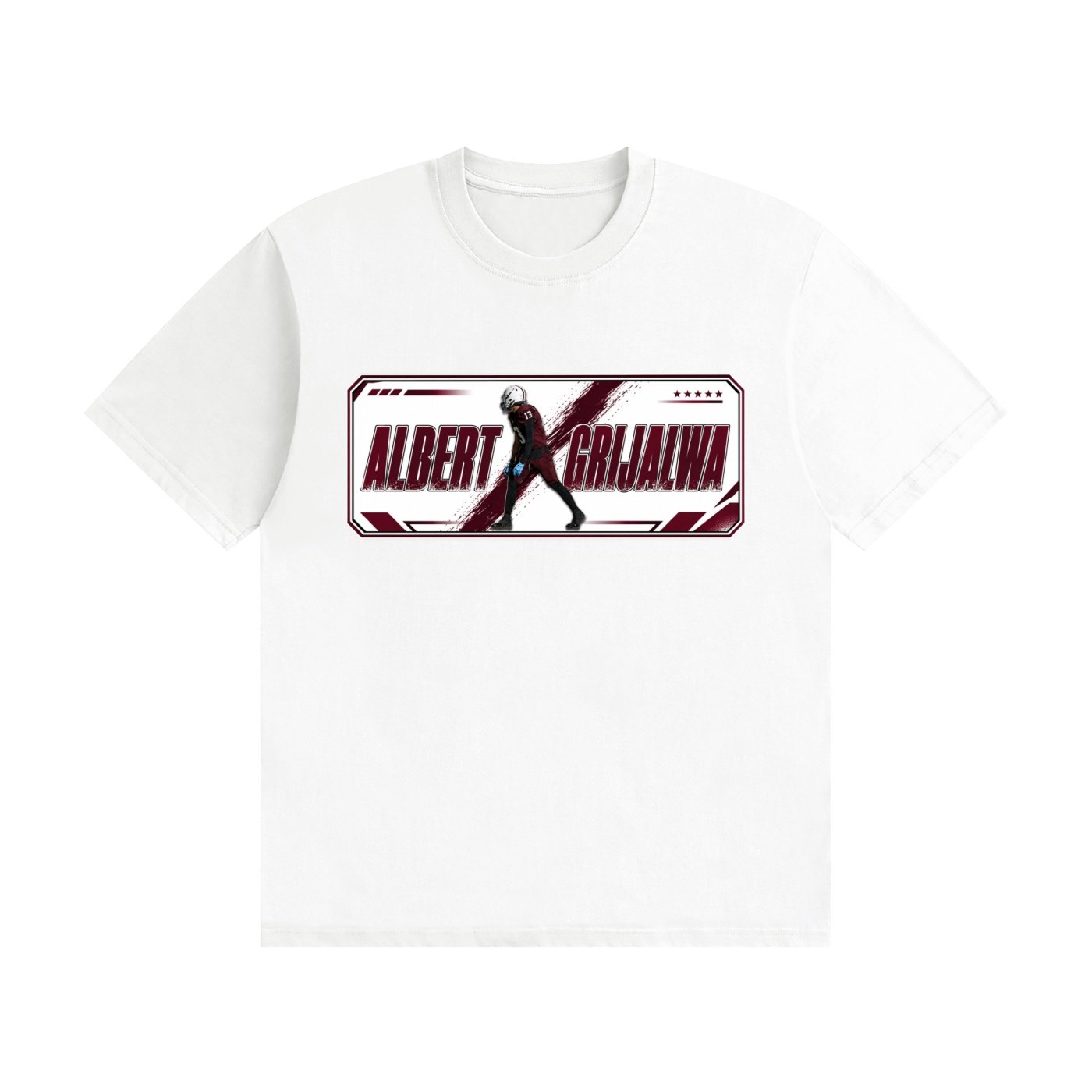 Albert Grijalva Unisex Cotton T-Shirt - Image 2