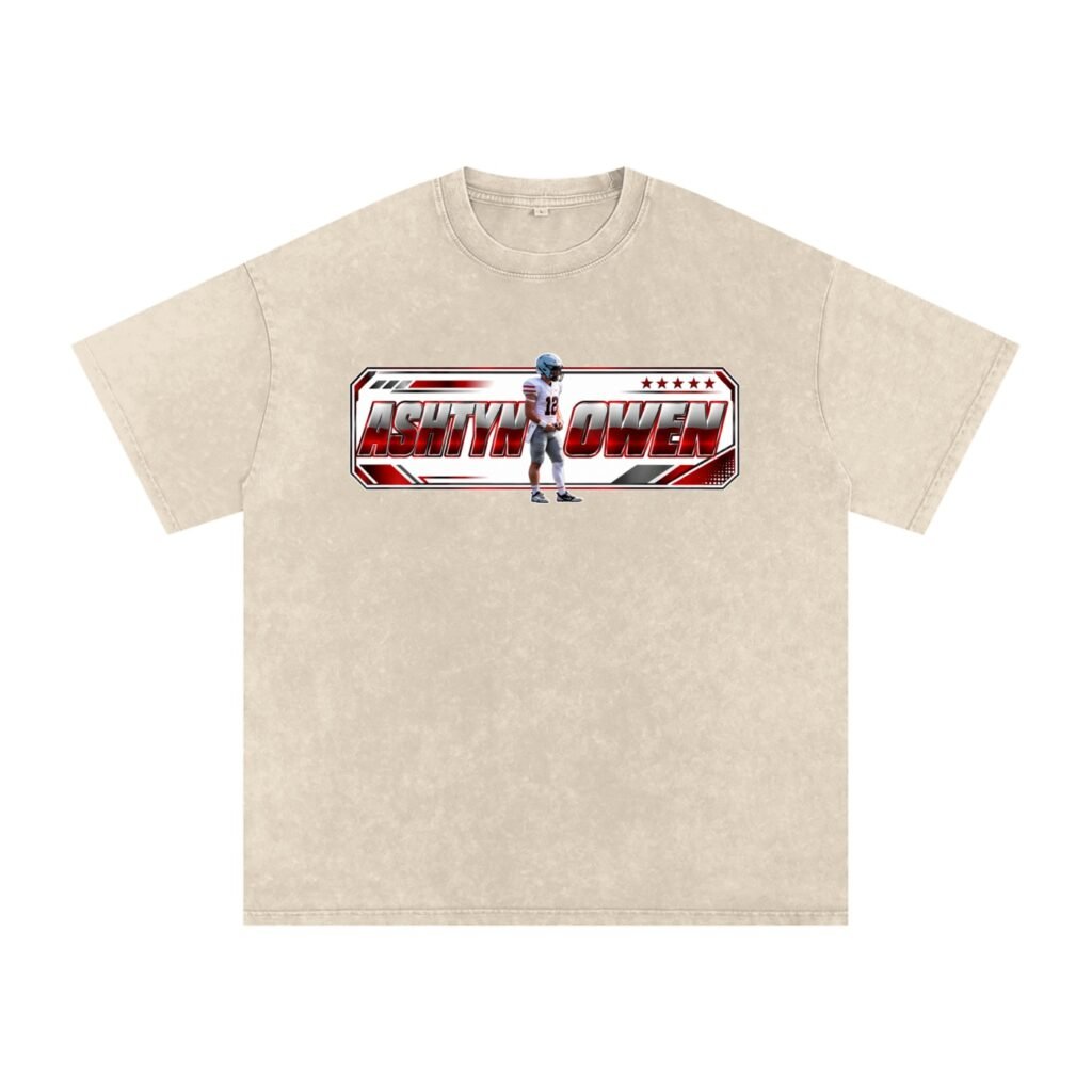 Ashtyn Owen Snow Washed Oversized TEE