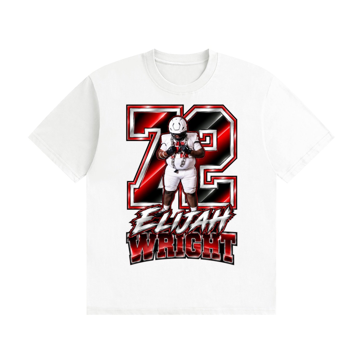 Elijah Wright  Unisex Cotton T-Shirt - Image 2