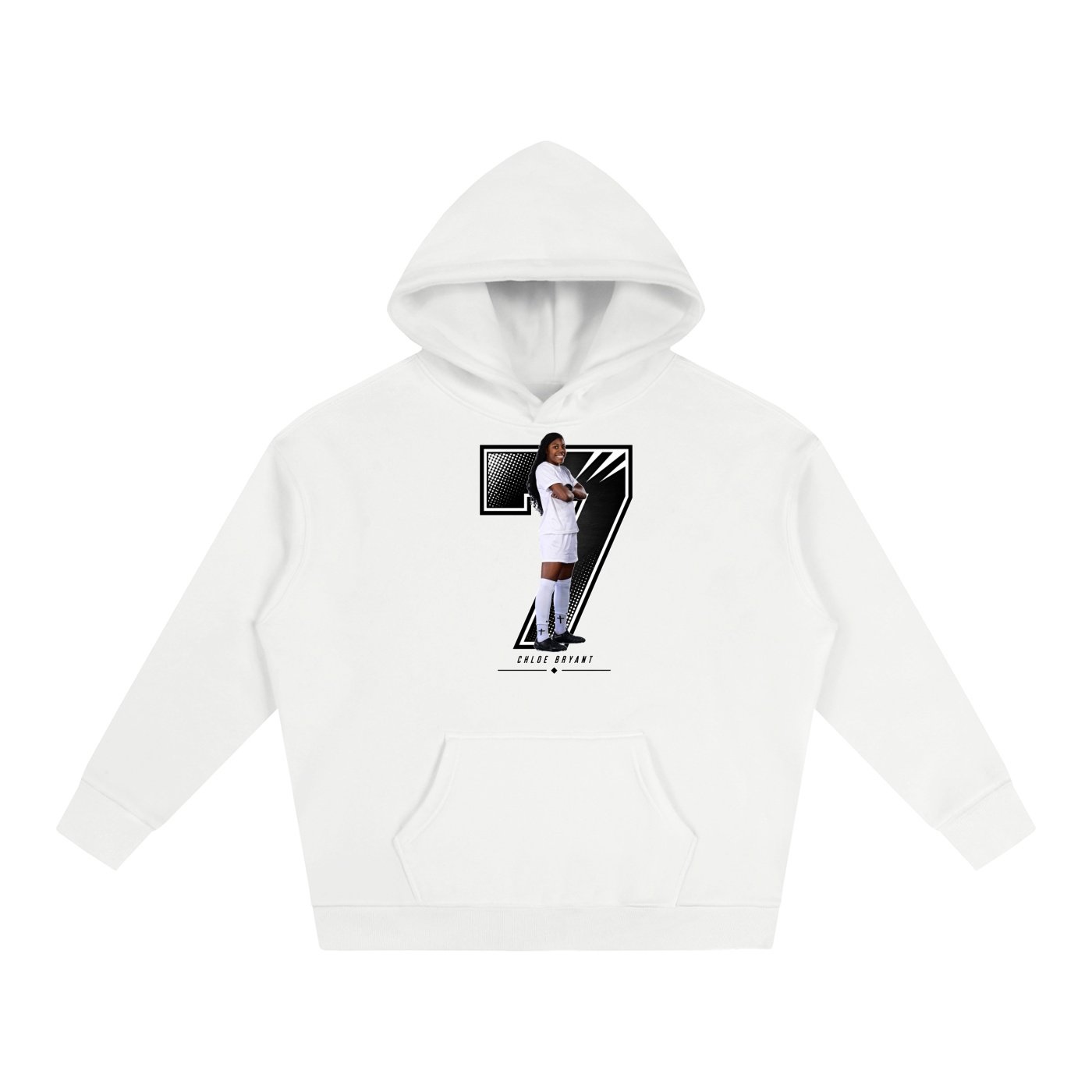 Chloe Bryant Oversize Fleeced Hoodie - Image 2