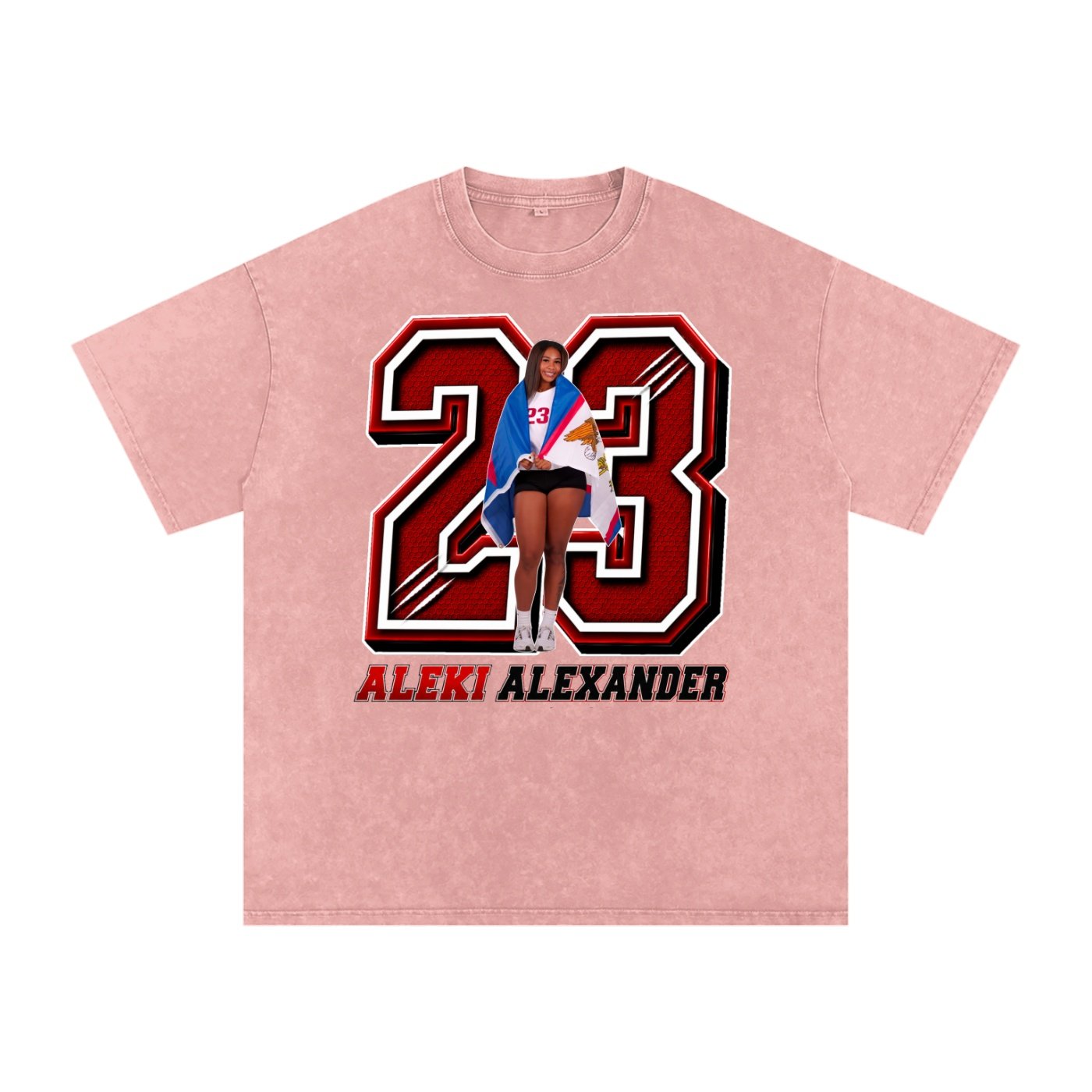 Aleki Alexander Snow Washed Oversized TEE - Image 5
