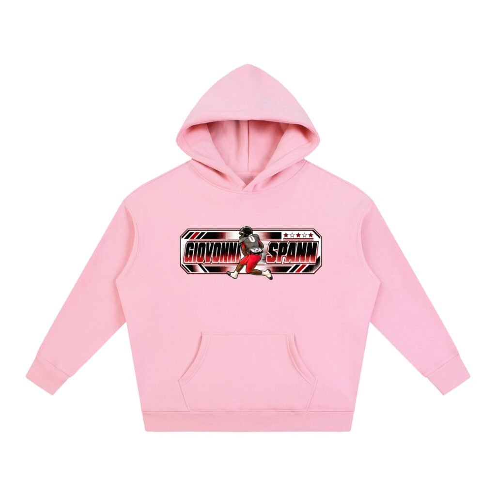 Giovonni Spann  Oversize Fleeced Hoodie