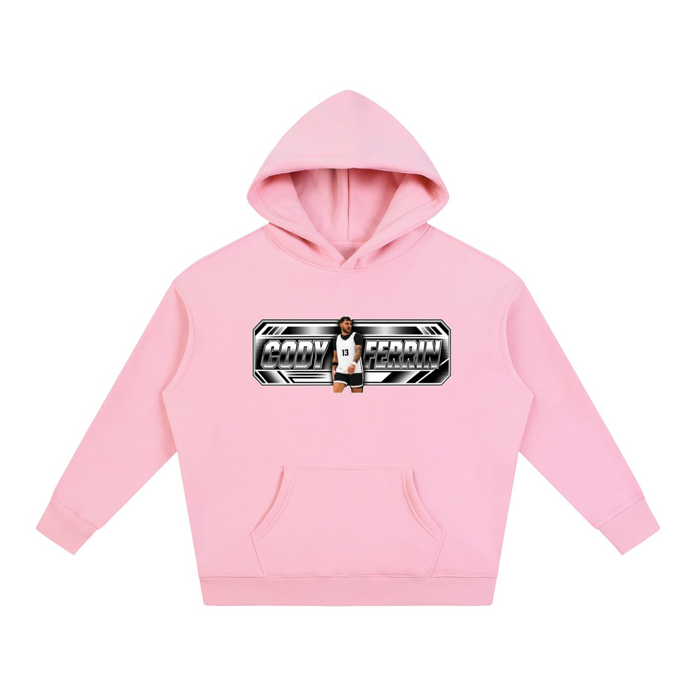 Cody Ferrin  Oversize Fleeced Hoodie - Image 5