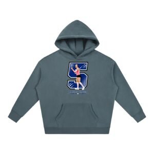 Baylor dinger Oversize Fleeced Hoodie - Image 4