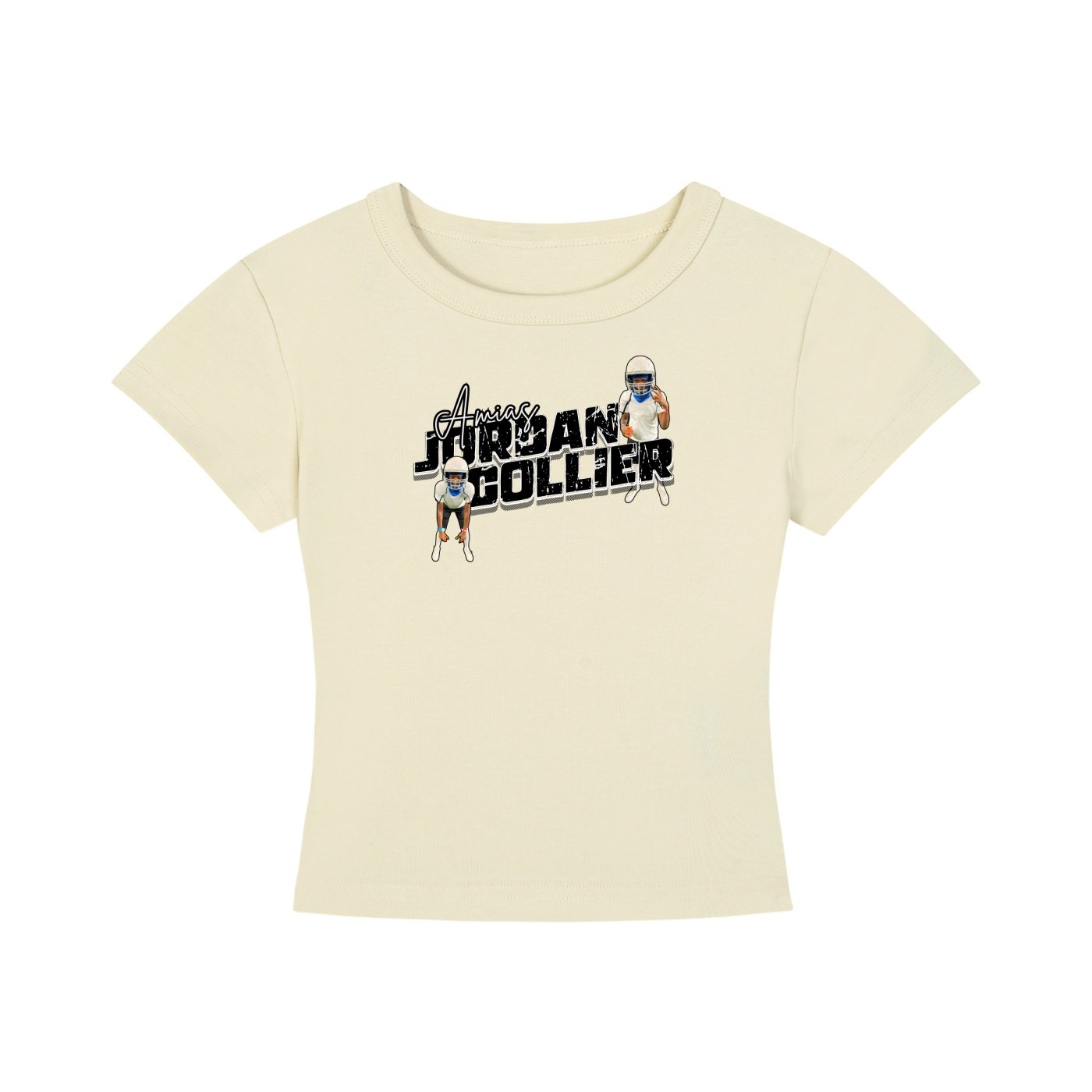 Amias Jordan collier Women's CropTop - Image 4