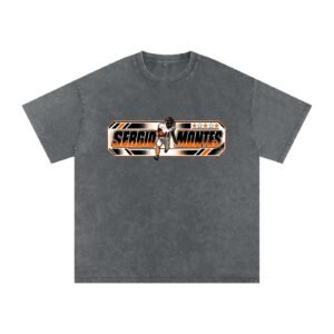 Sergio Montes  Snow Washed Oversized TEE - Image 4