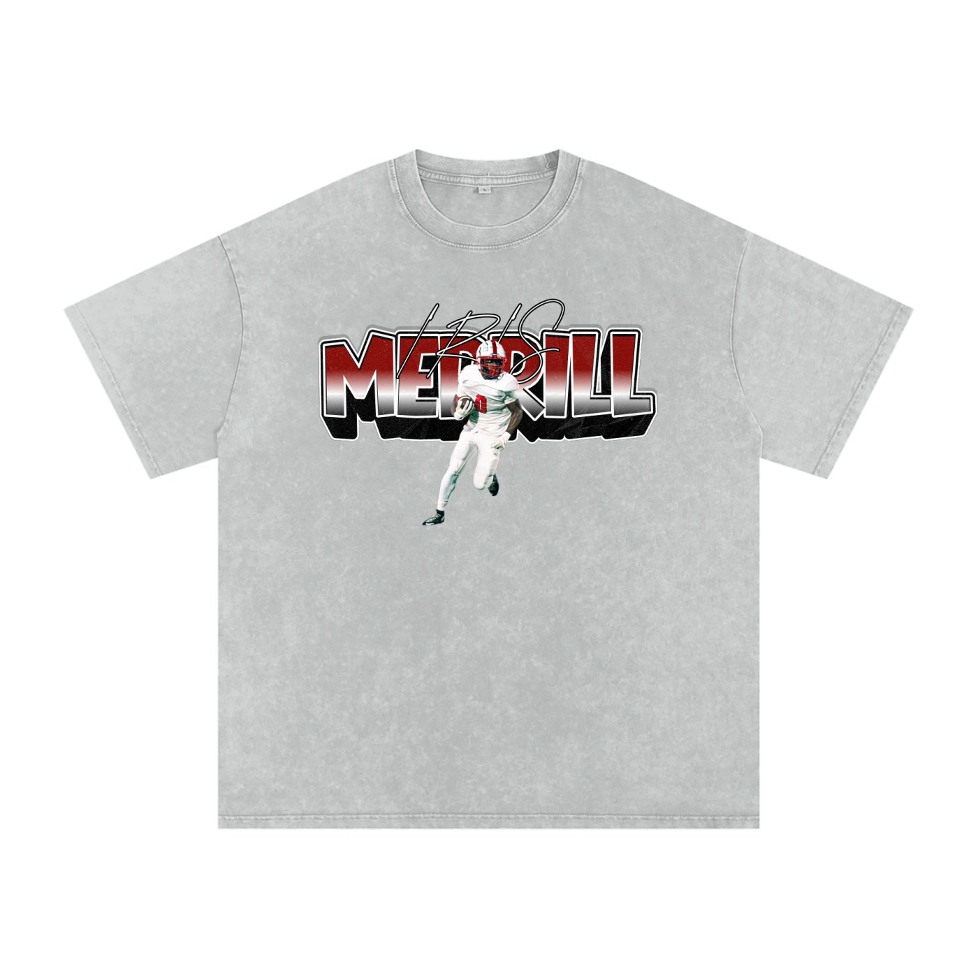 Iris Merrill  Snow Washed Oversized TEE - Image 3