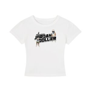 Amias Jordan collier Women's CropTop - Image 2