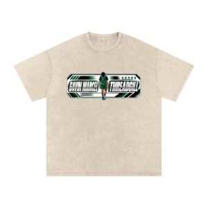 Gavin Marcel Threadgill Snow Washed Oversized TEE - Image 2