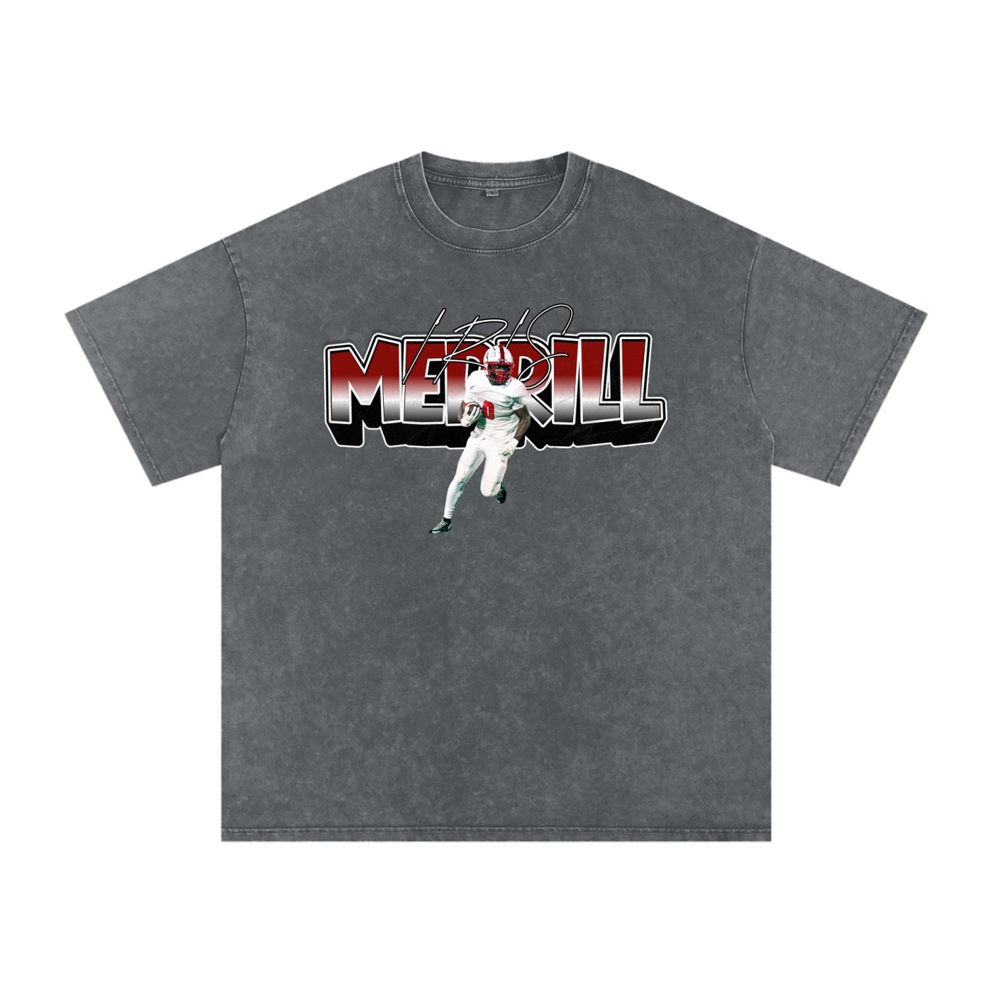 Iris Merrill  Snow Washed Oversized TEE - Image 4