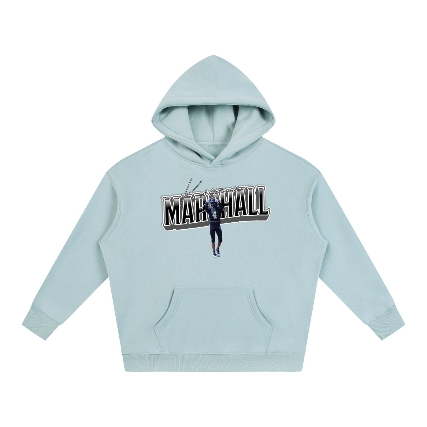kaymen marshall Oversize Fleeced Hoodie - Image 3
