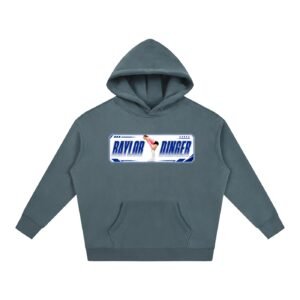 Baylor dinger Oversize Fleeced Hoodie - Image 4