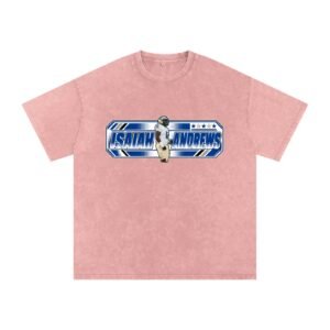 Isaiah Andrews Snow Washed Oversized TEE - Image 5