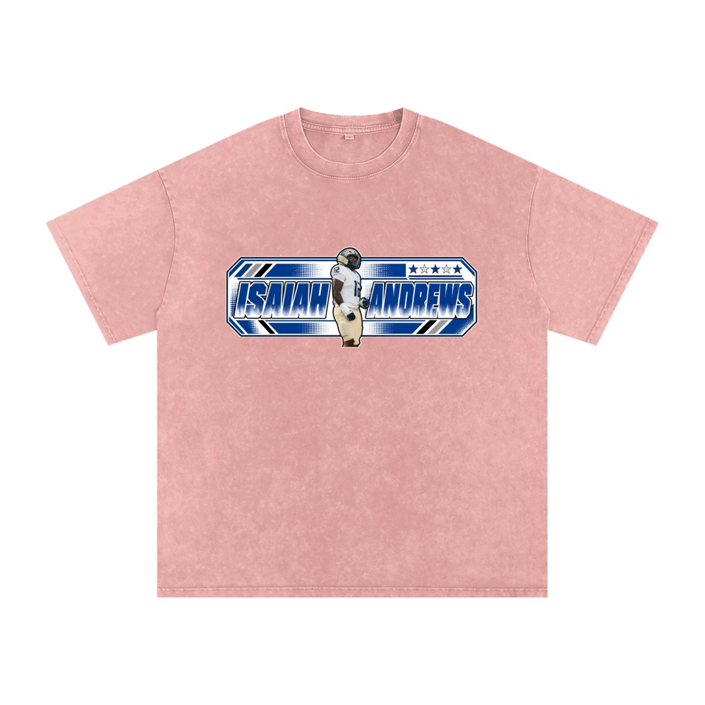 Isaiah Andrews Snow Washed Oversized TEE - Image 5