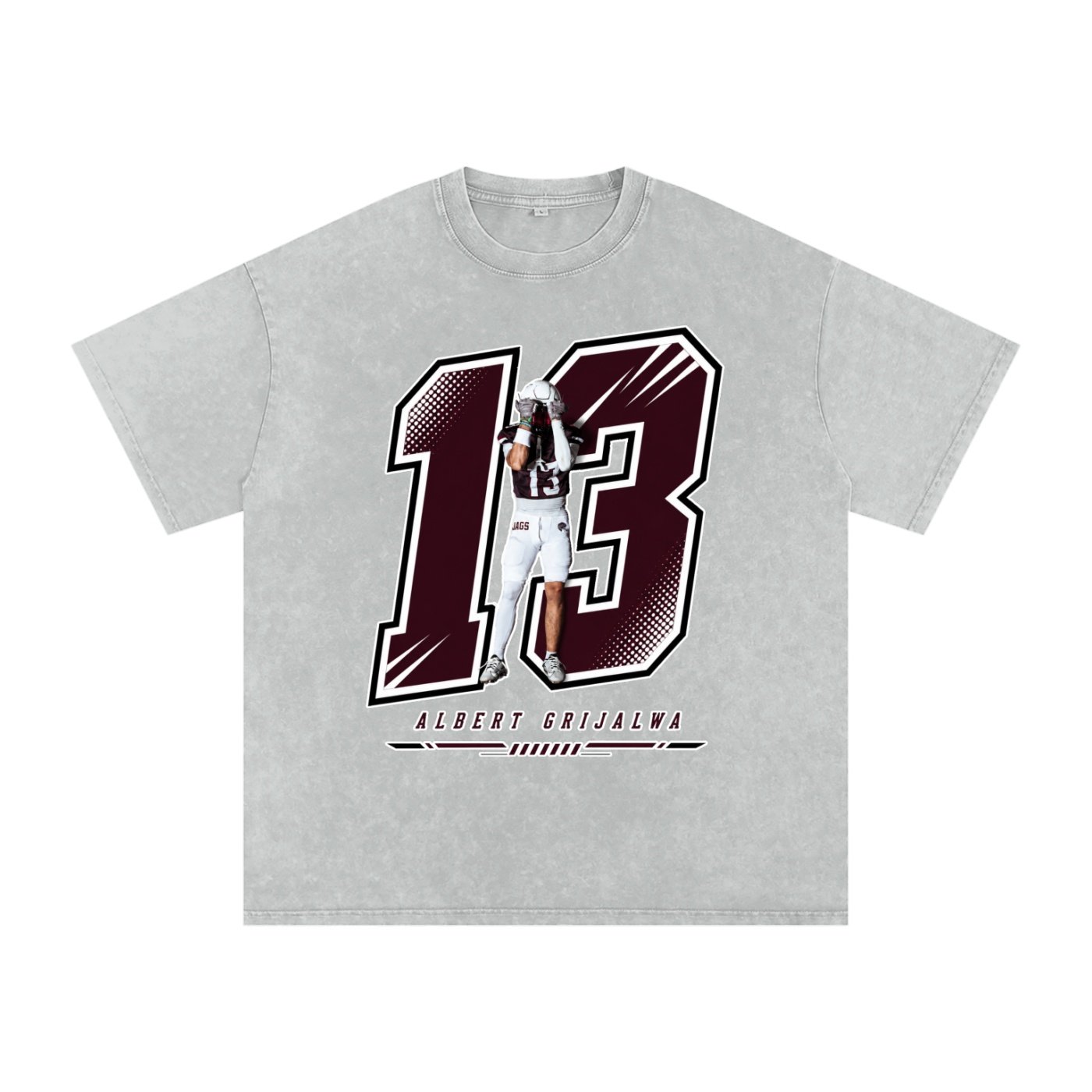Albert Grijalva  Snow Washed Oversized TEE - Image 3