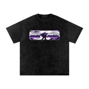 Donte Porter ll Snow Washed Oversized TEE - Image 1