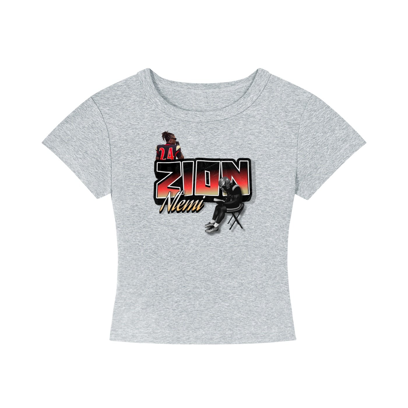 Zion Ntemi Women's CropTop - Image 3