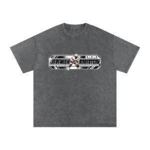 Jeremiah Robertson  Snow Washed Oversized TEE - Image 11