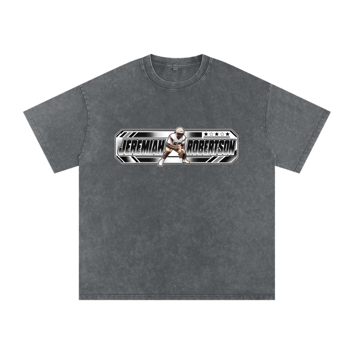Jeremiah Robertson  Snow Washed Oversized TEE - Image 11
