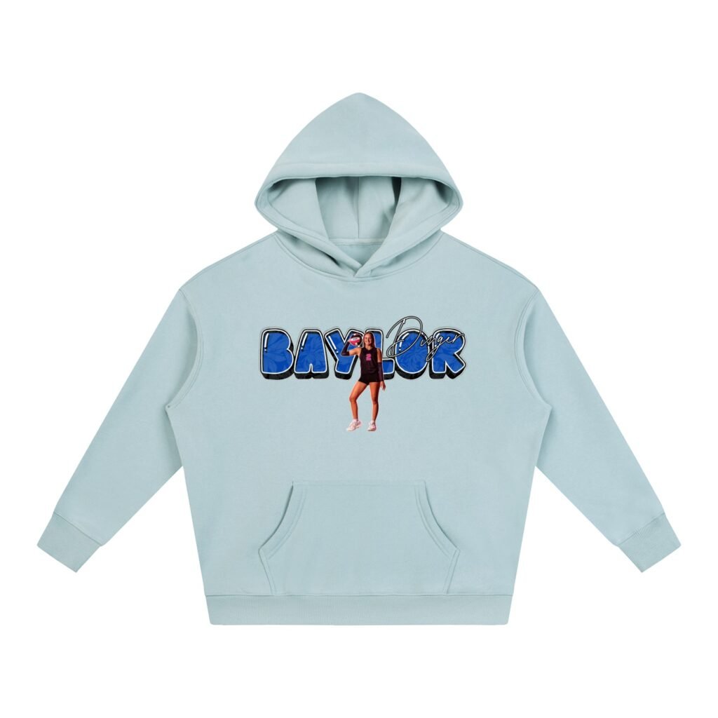Baylor dinger Oversize Fleeced Hoodie