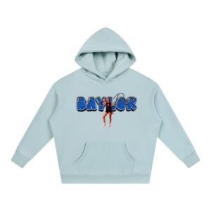 Baylor dinger Oversize Fleeced Hoodie - Image 3