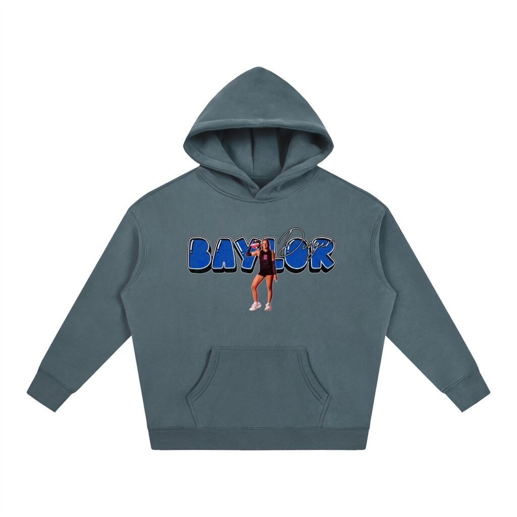Baylor dinger Oversize Fleeced Hoodie