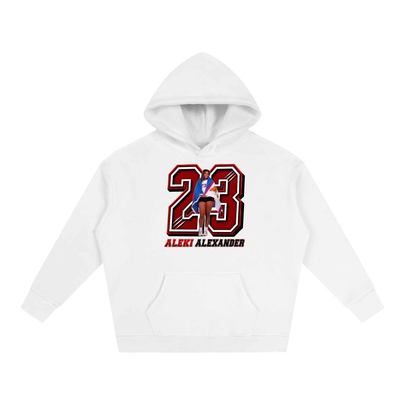 Aleki Alexander Oversize Fleeced Hoodie - Image 2