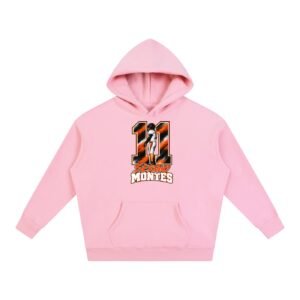 Sergio Montes Oversize Fleeced Hoodie - Image 5