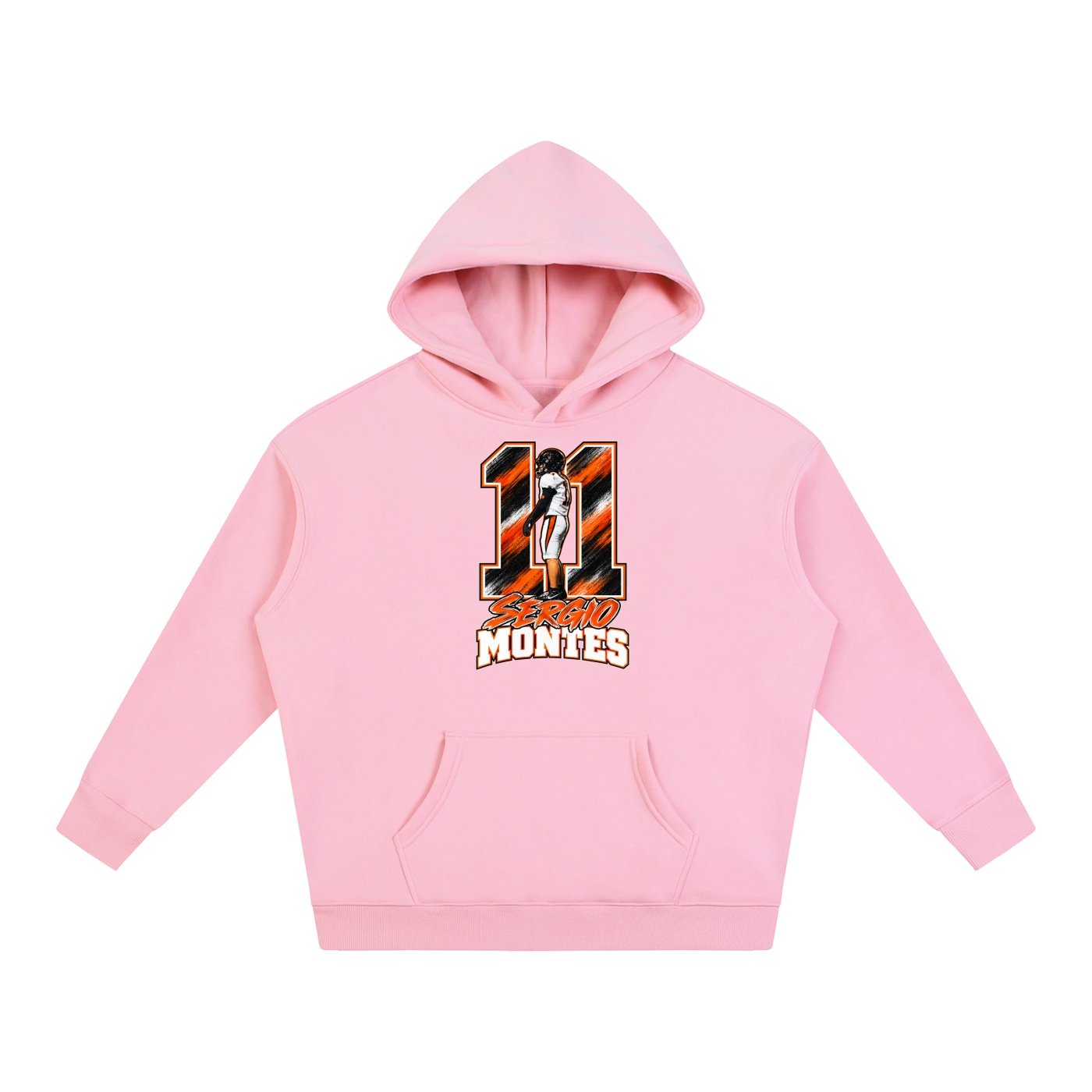 Sergio Montes  Oversize Fleeced Hoodie - Image 5