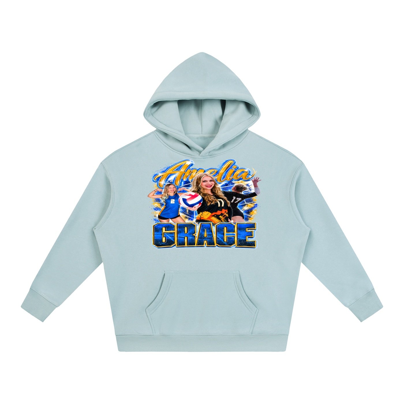 Amelia Grace Oversize Fleeced Hoodie - Image 3