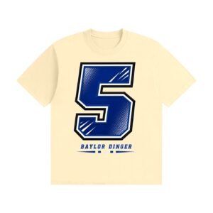 Baylor dinger Unisex Cotton T-Shirt - Image 3