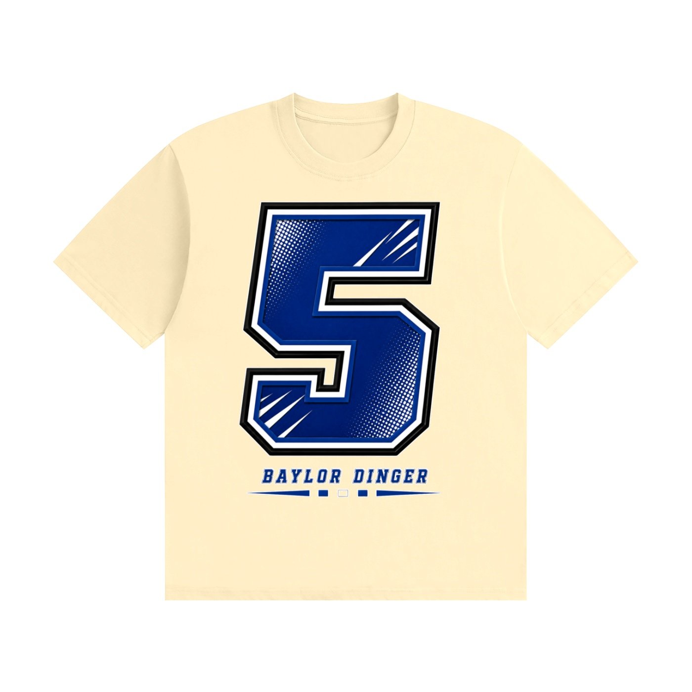 Baylor dinger Unisex Cotton T-Shirt - Image 3