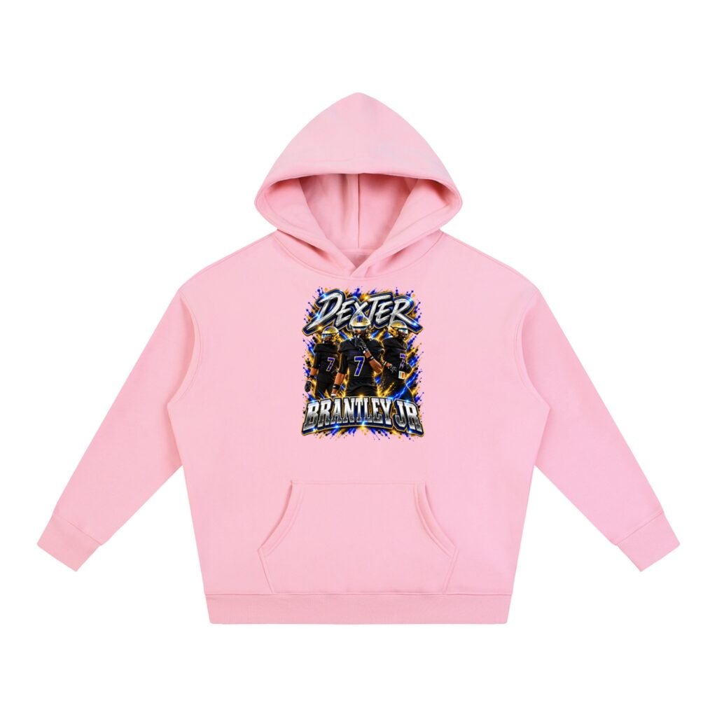 Dexter Brantley Jr, Oversize Fleeced Hoodie