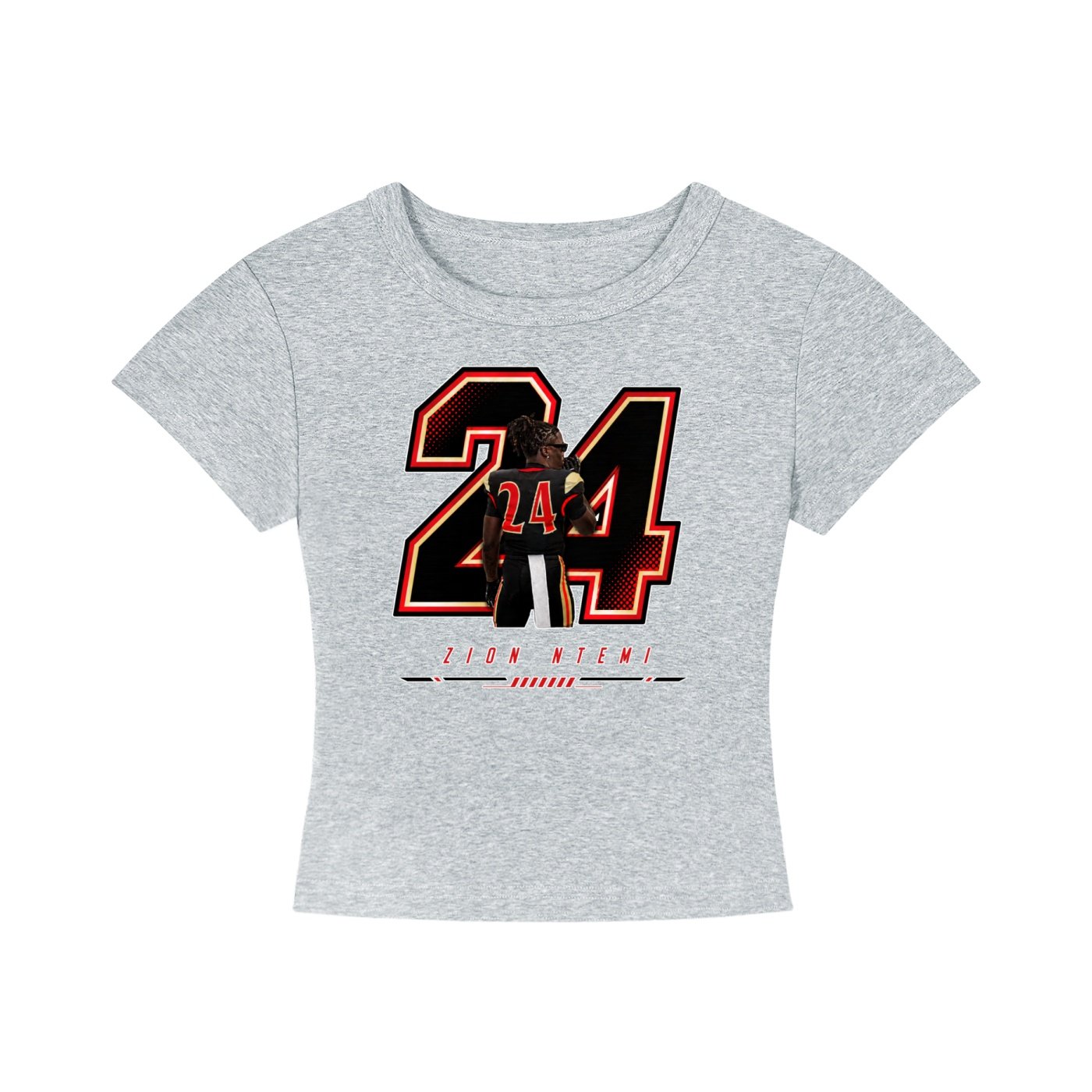 Zion Ntemi Women's CropTop - Image 3