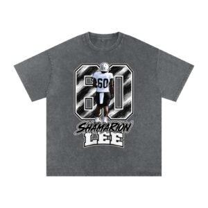 Shamarion Lee Snow Washed Oversized TEE - Image 4