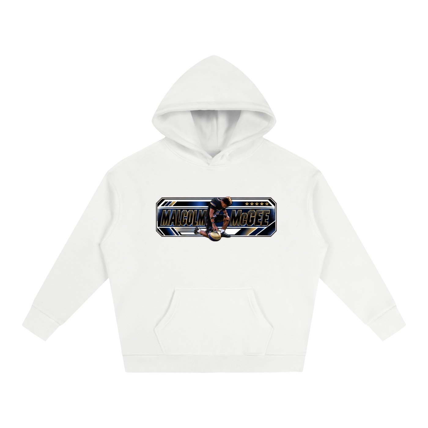 Malcolm McGee Oversize Fleeced Hoodie - Image 2