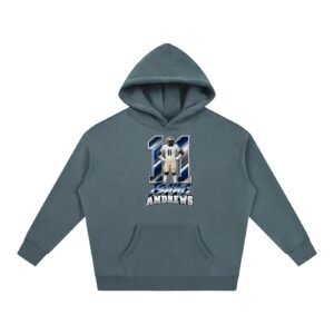 Isaac Andrews Oversize Fleeced Hoodie - Image 4