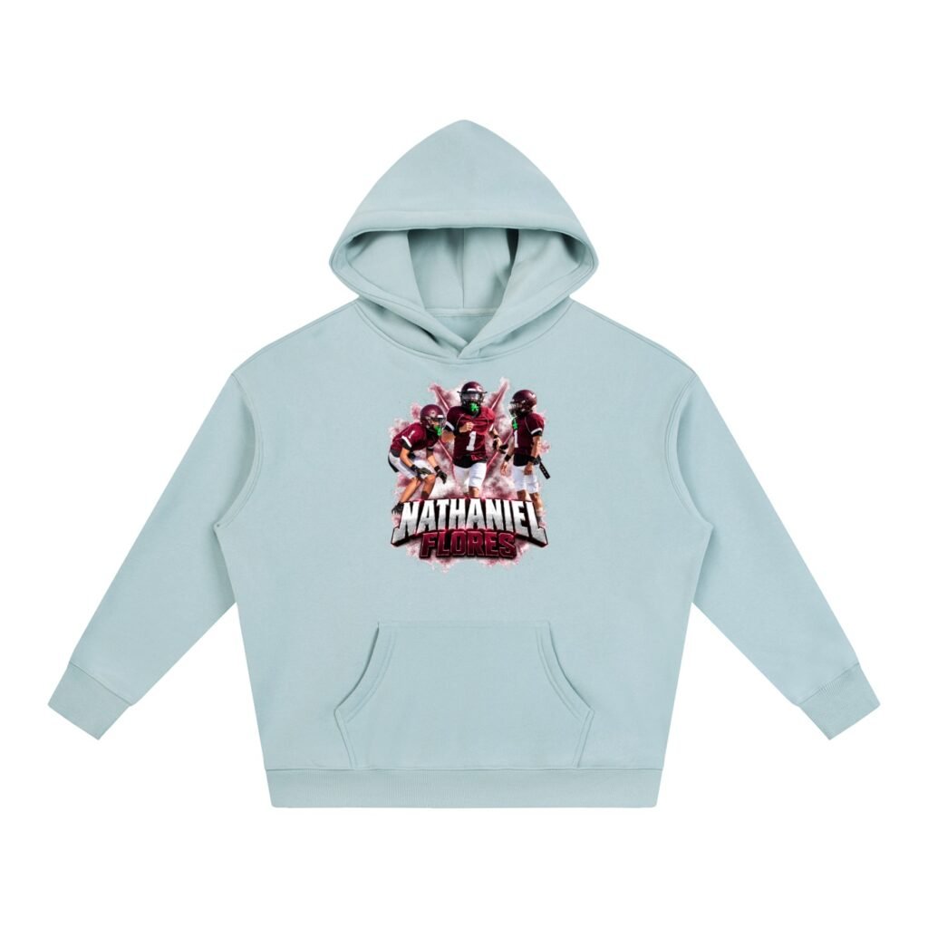 Nathaniel Flores Oversize Fleeced Hoodie
