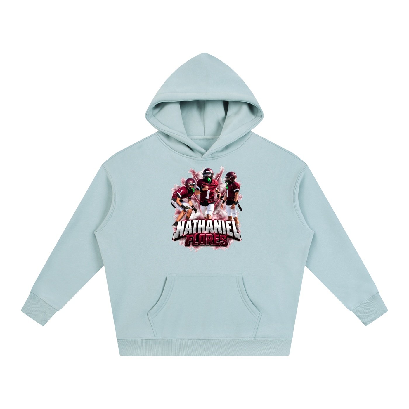 Nathaniel Flores Oversize Fleeced Hoodie - Image 3