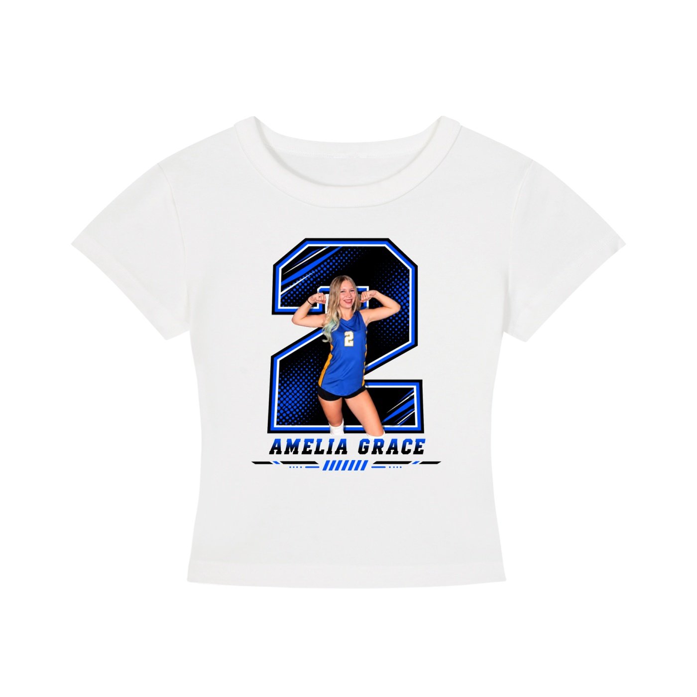 Amelia Grace Women's CropTop - Image 2