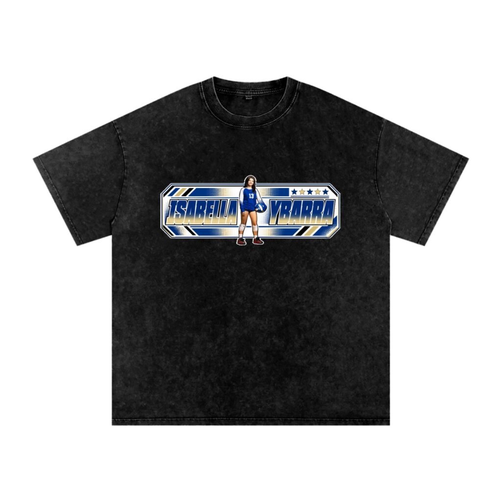 Isabella Ybarra Snow Washed Oversized TEE