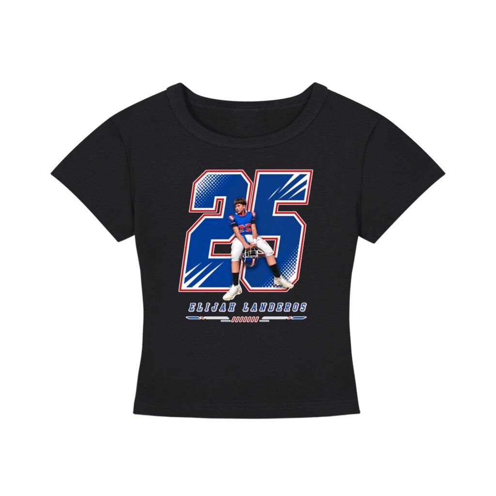 Elijah Landeros Women's CropTop