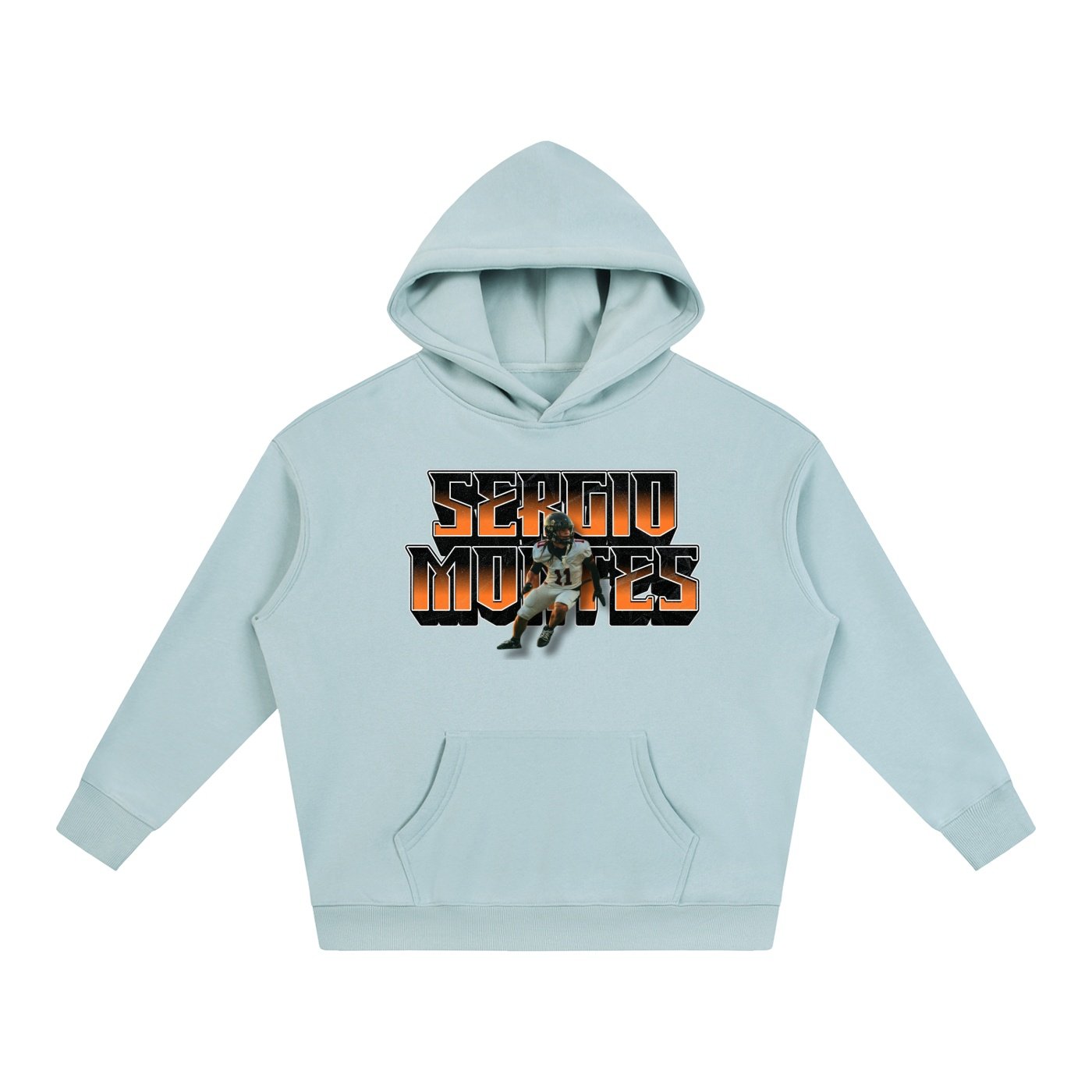 Sergio Montes  Oversize Fleeced Hoodie - Image 3