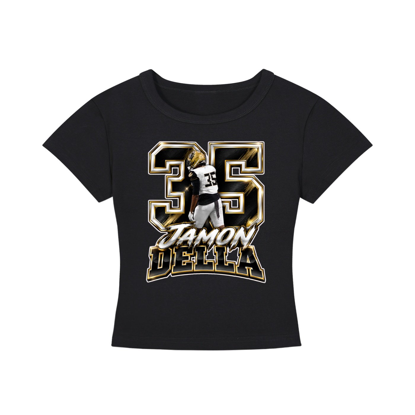 Jamon Della  Women's CropTop - Image 1
