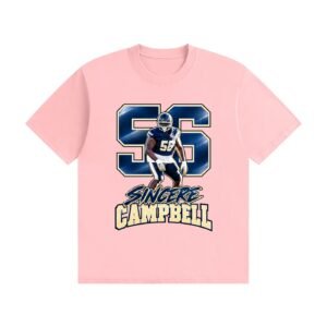 Sincere Campbell Unisex Cotton T-Shirt - Image 4