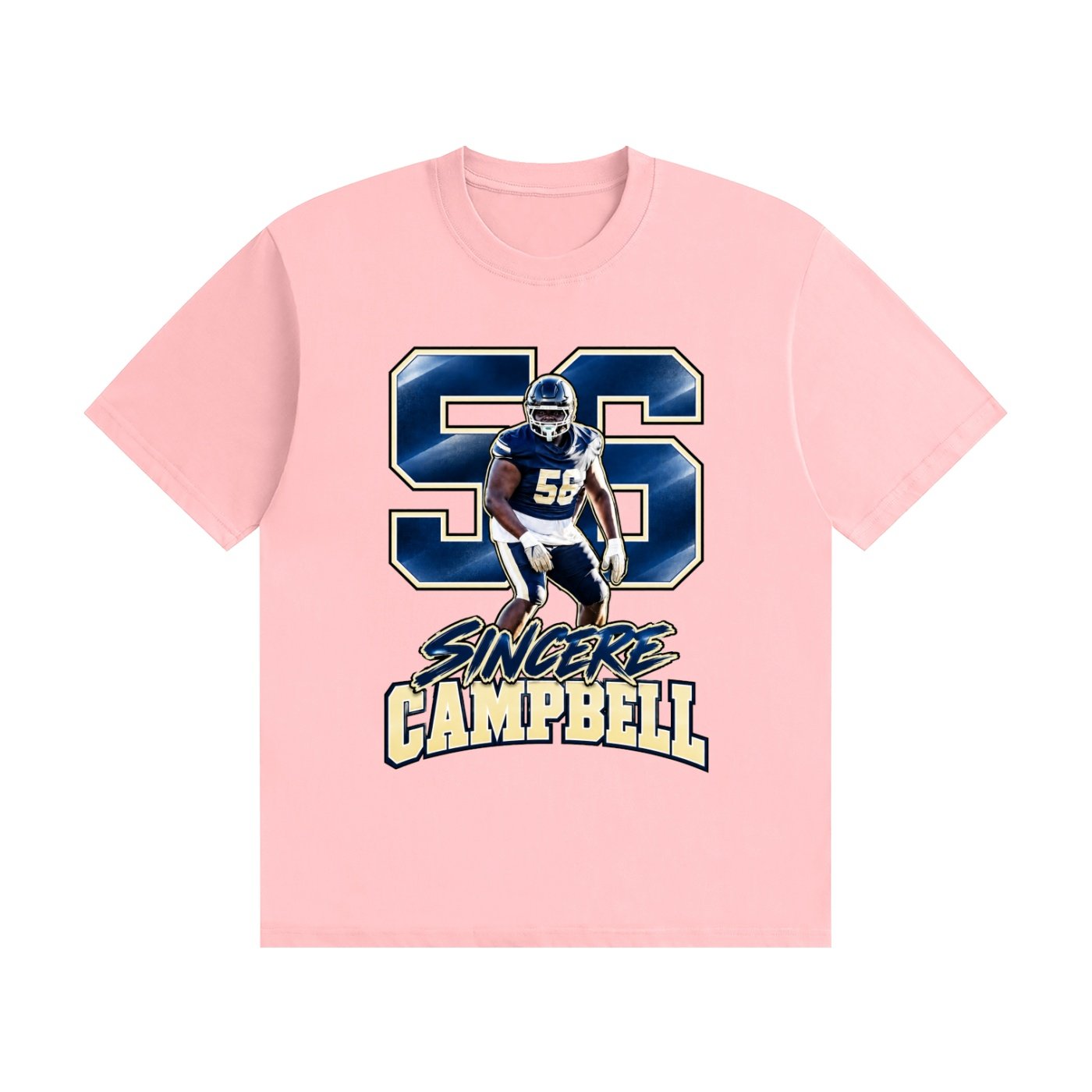 Sincere Campbell Unisex Cotton T-Shirt - Image 4